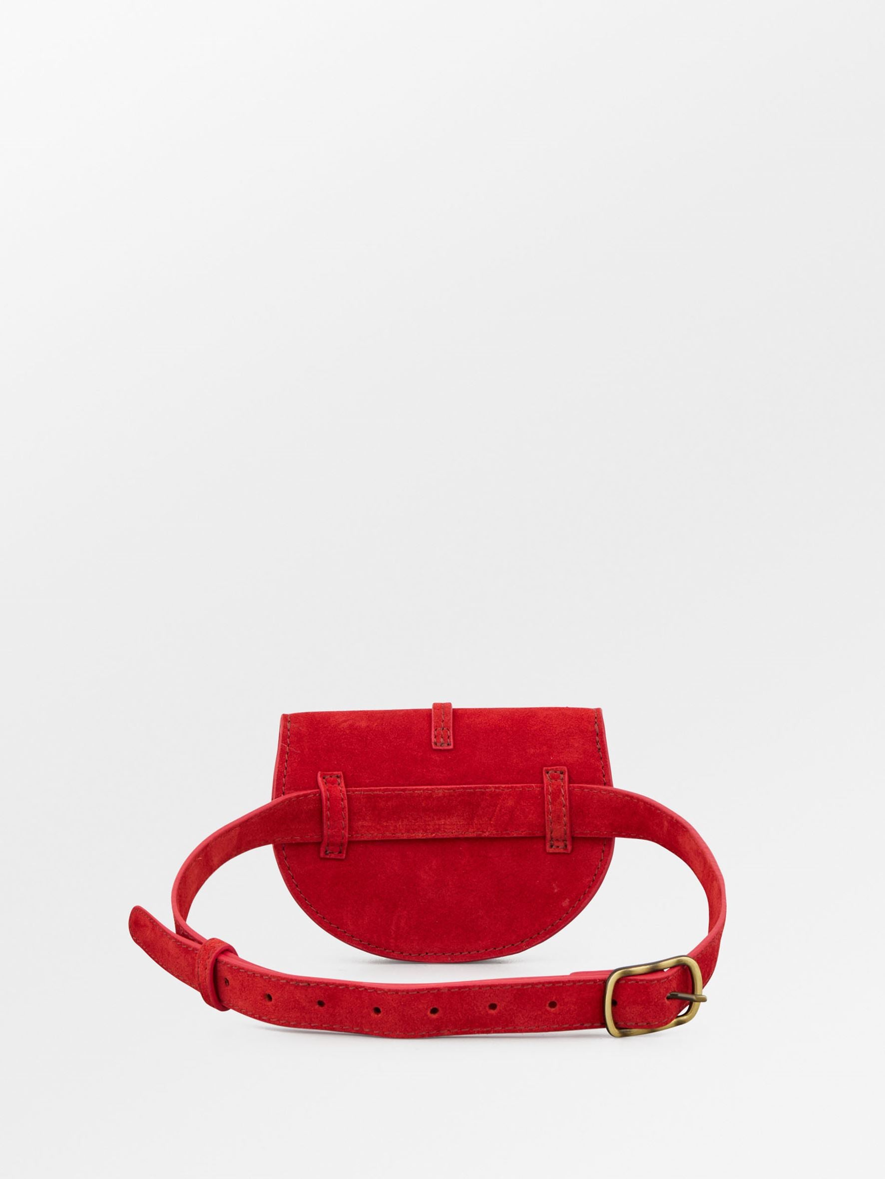 Becksöndergaard, Suede Belt Bag - Adrenaline Red, accessories