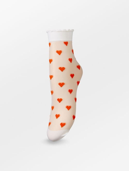 Dagmar Hearts Sock OneSize BeckSöndergaard.no