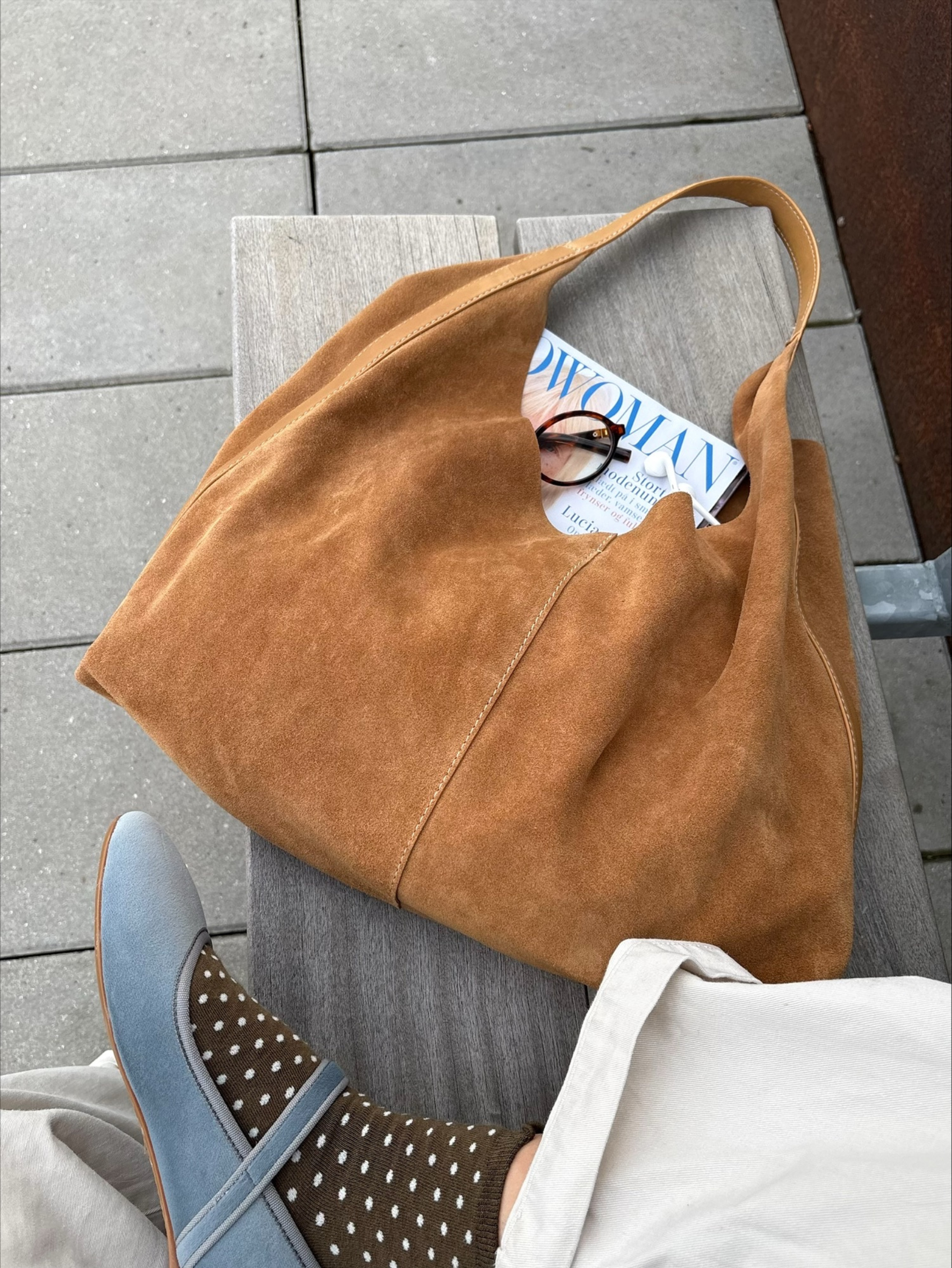 Suede Siena Bag OneSize BeckSöndergaard.no