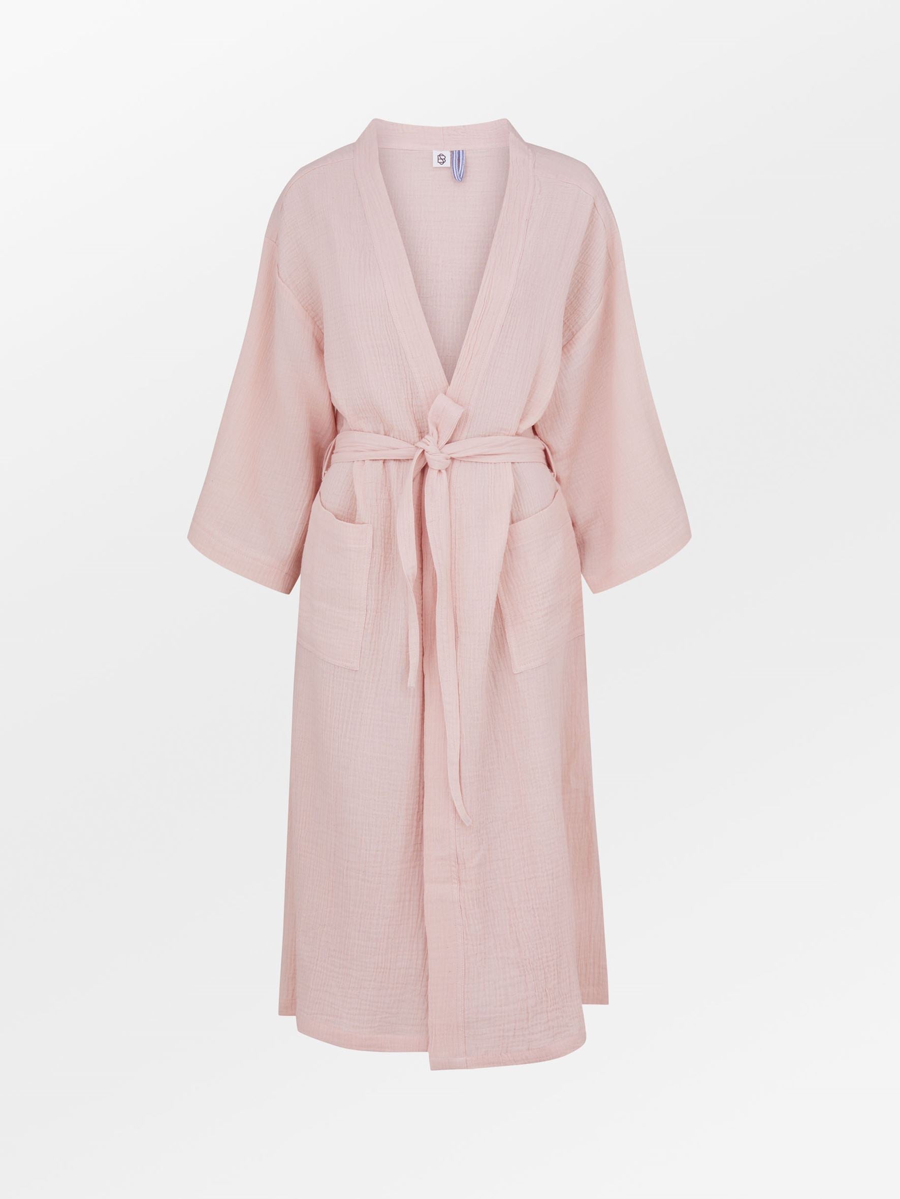 Solid Gauze Luelle Kimono - Pink Clothing BeckSöndergaard.no