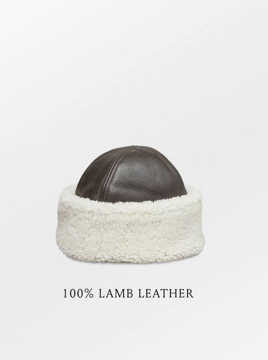 Dora Smooth Shearling Hat Clothing BeckSöndergaard.no