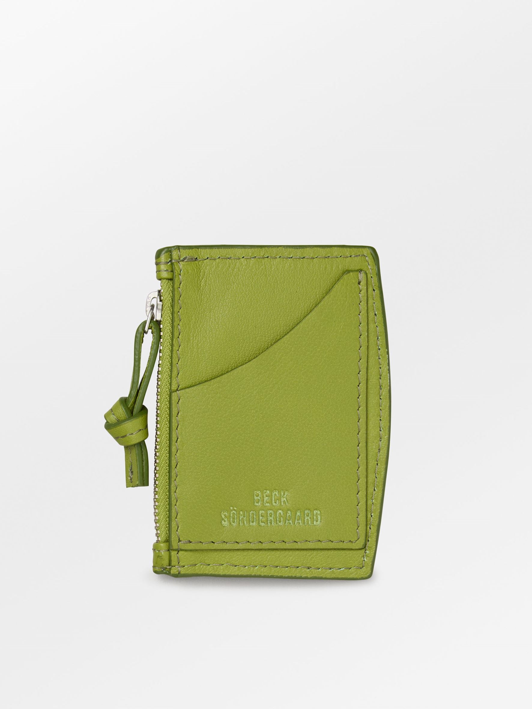 Nappa Zip Card Holder OneSize BeckSöndergaard.no