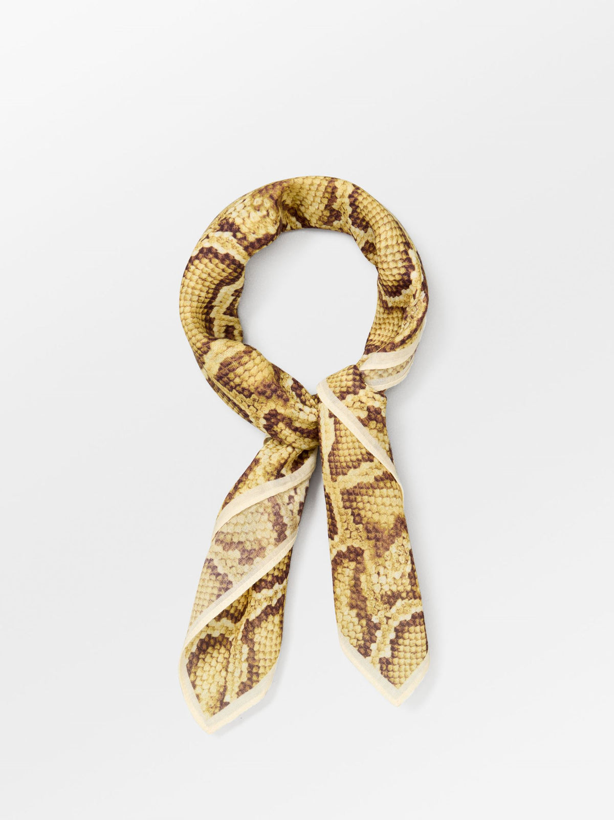 Becksöndergaard, Serpentia Cotta Scarf - Reed Yellow, onesize
