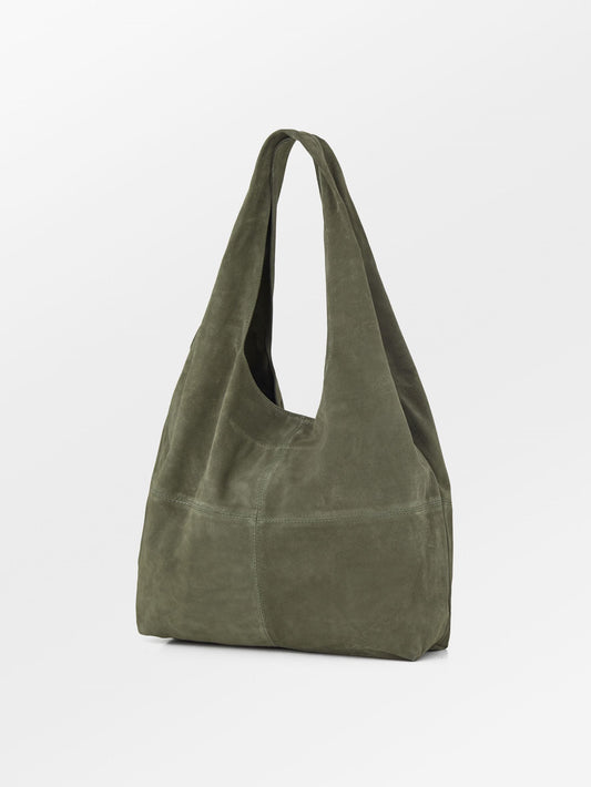 Becksöndergaard, Suede Dalliea Bag - Army, bags, bags, mid season sale, mid season sale, bags, bags, bags