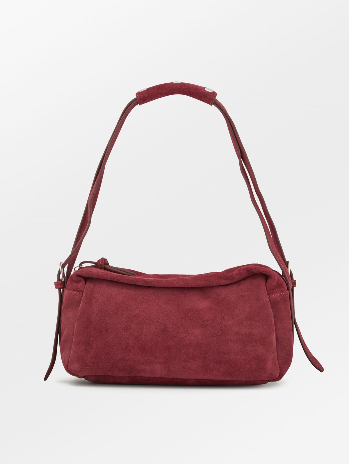 Becksöndergaard, Suede Maggie Bag - Rosewood, onesize