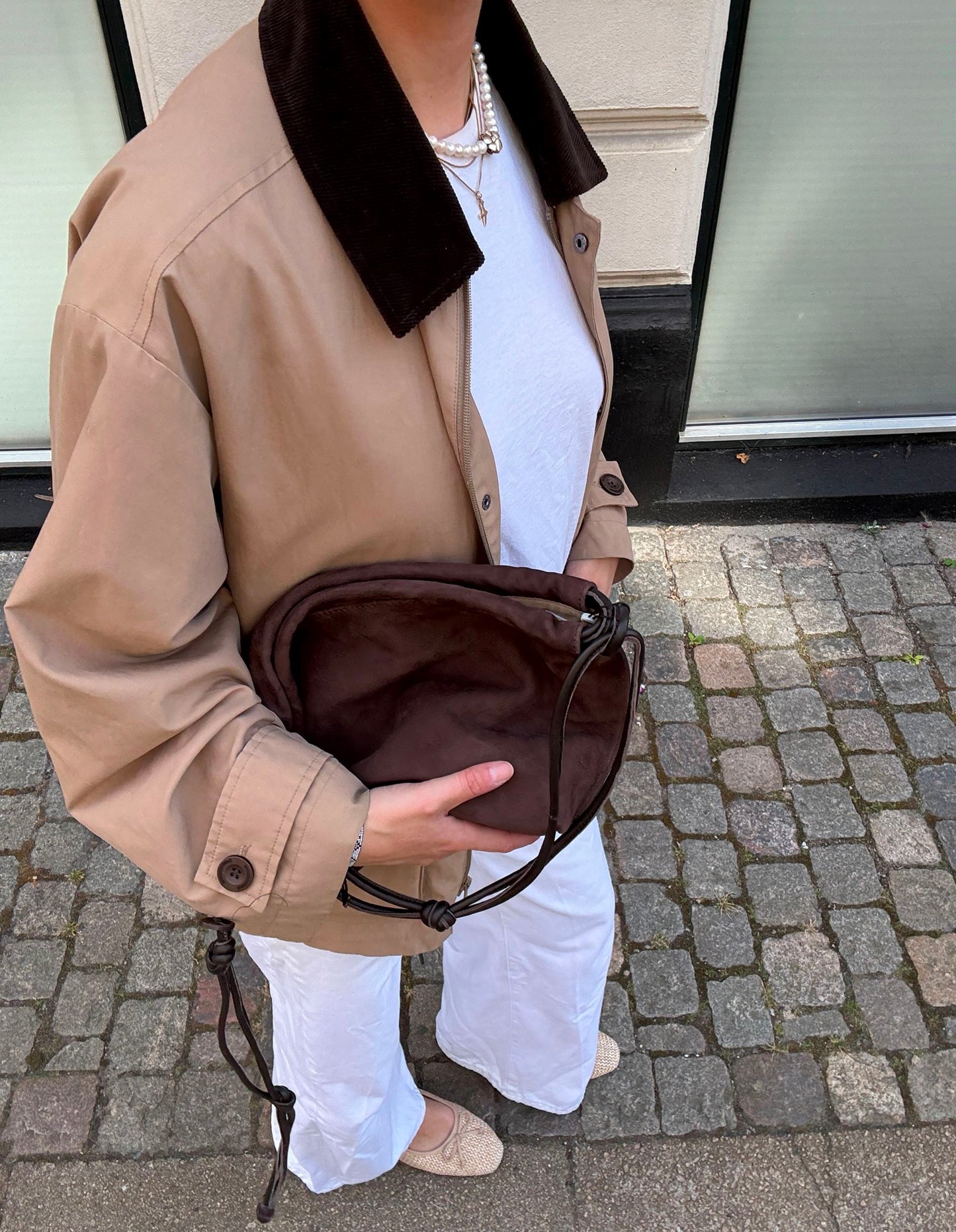 Suede Giana Bag OneSize BeckSöndergaard.no