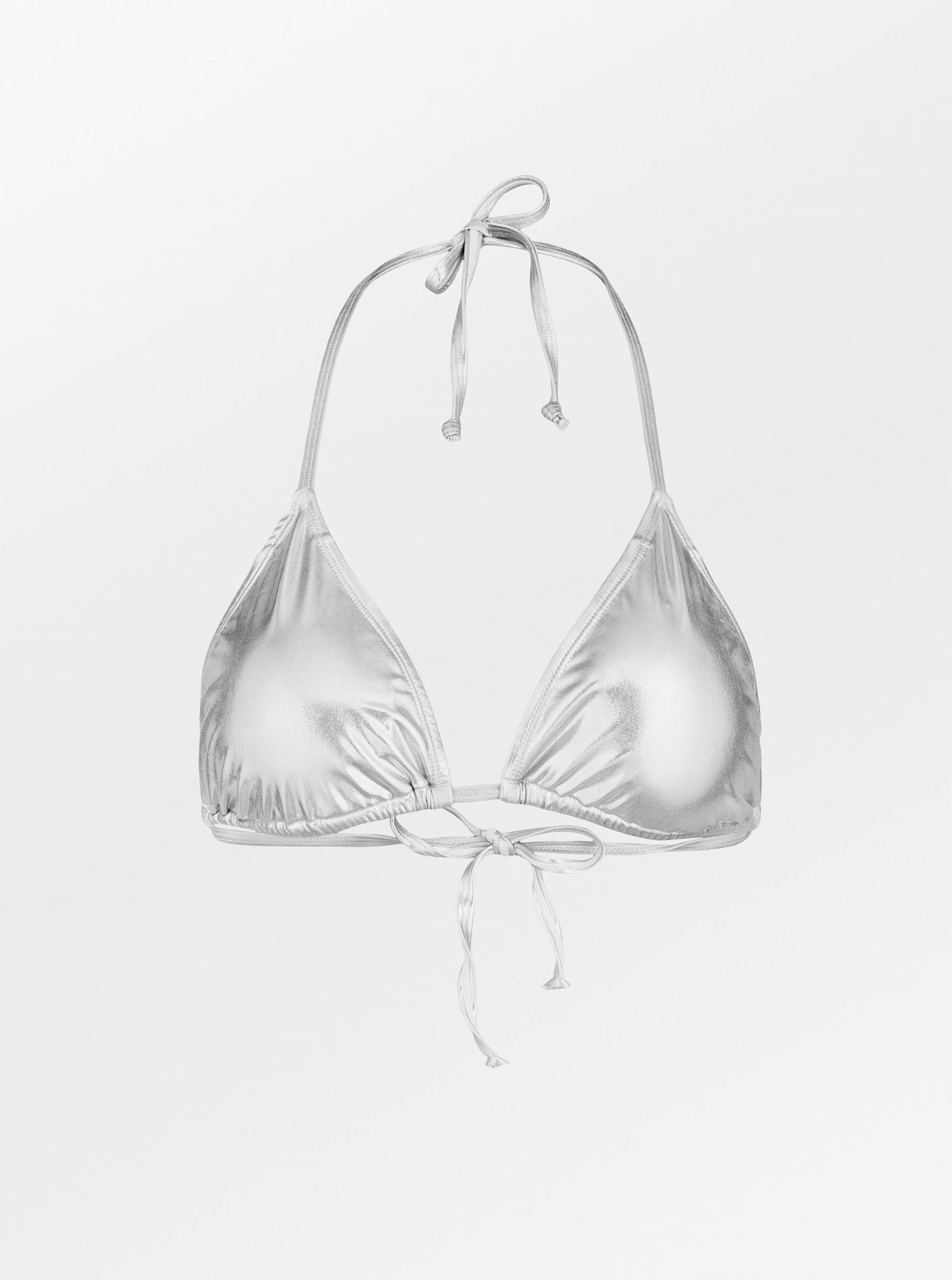 Shiny Bel Bikini Top Clothing BeckSöndergaard.no
