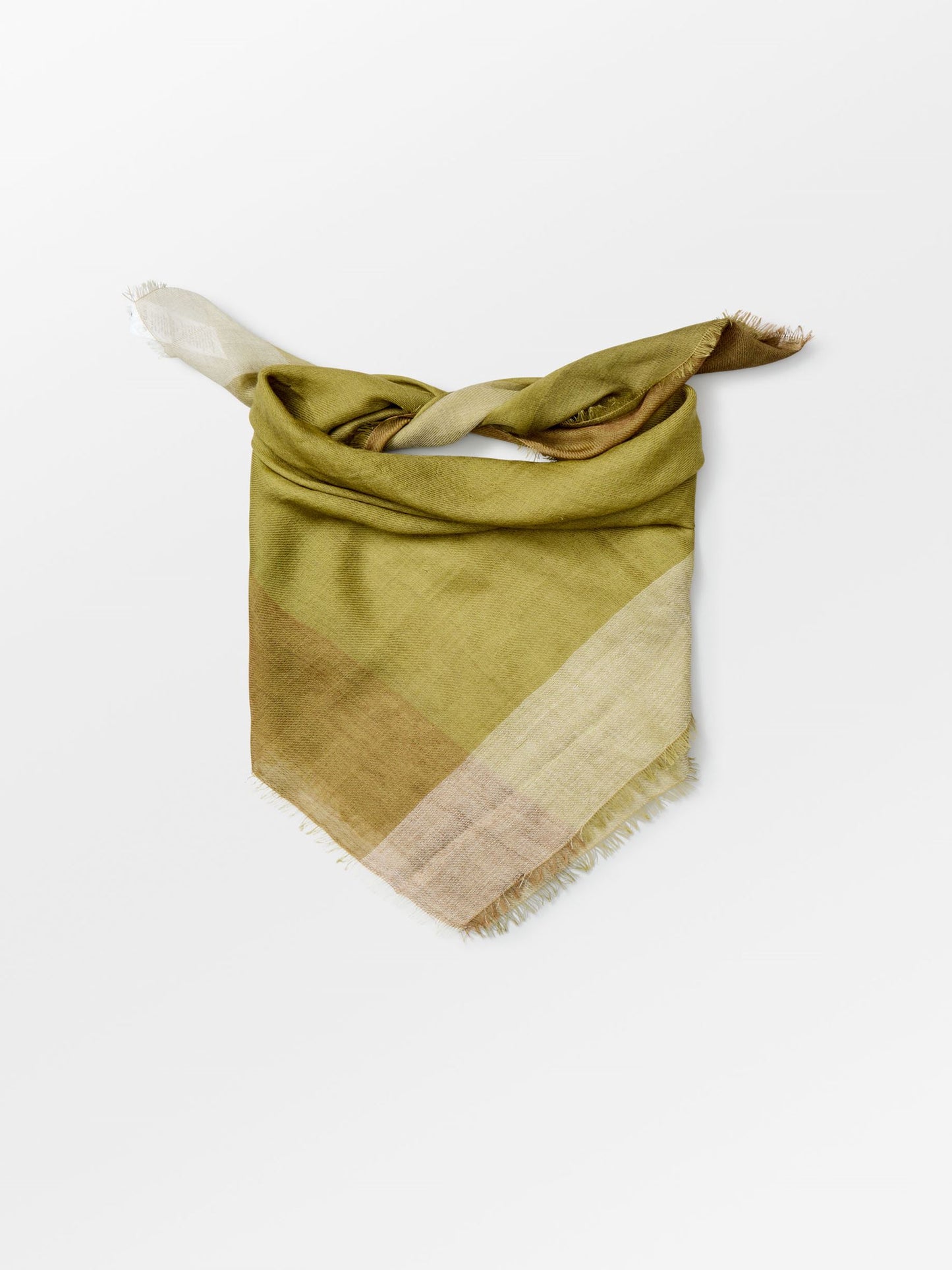 Becksöndergaard, Ekko Wica Big Scarf - Golden Cypress Green, scarves, archive, scarves, archive, scarves, scarves, scarves, scarves, black week, black week