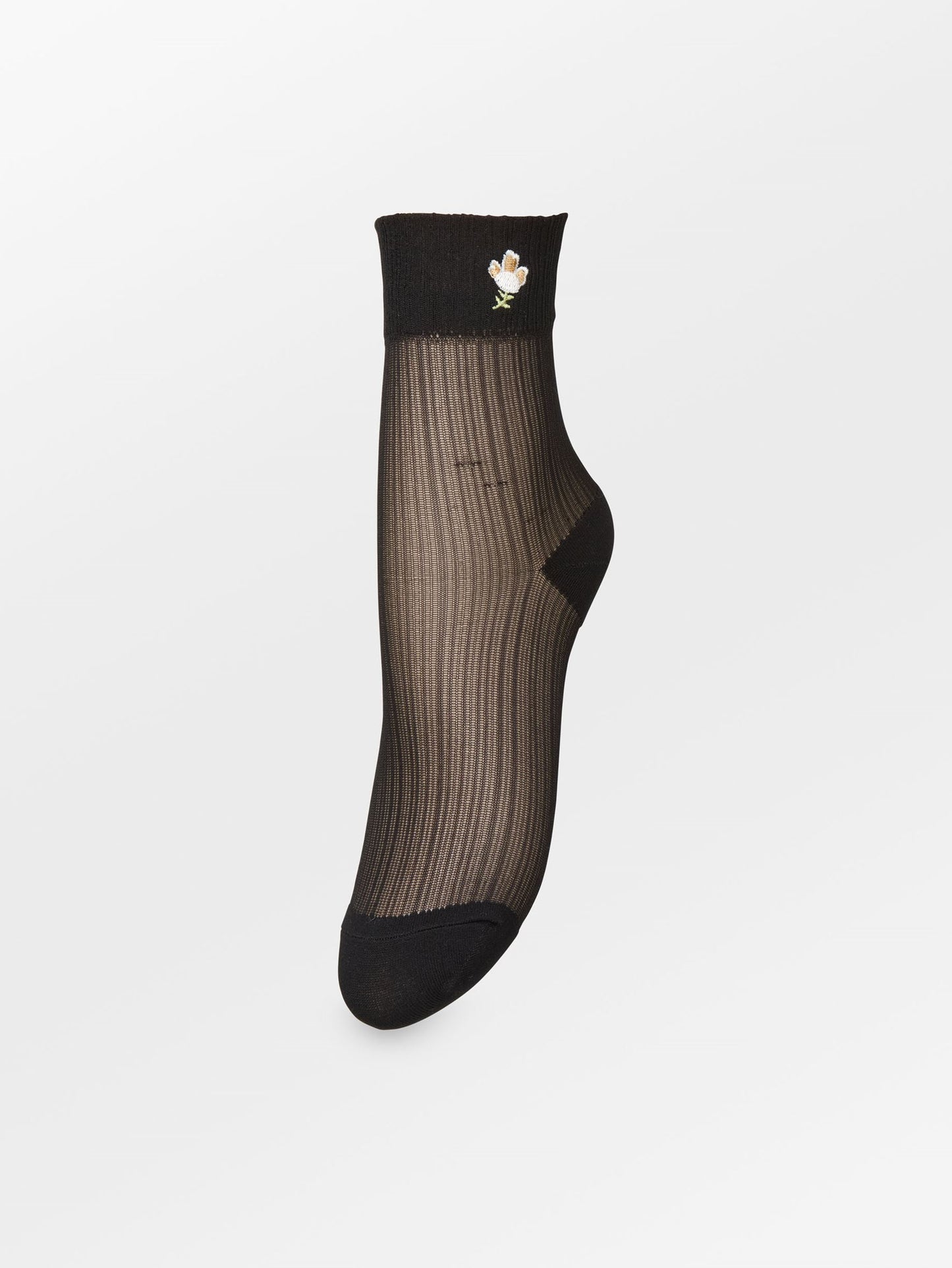 Floral Sheer Sock Socks BeckSöndergaard.no