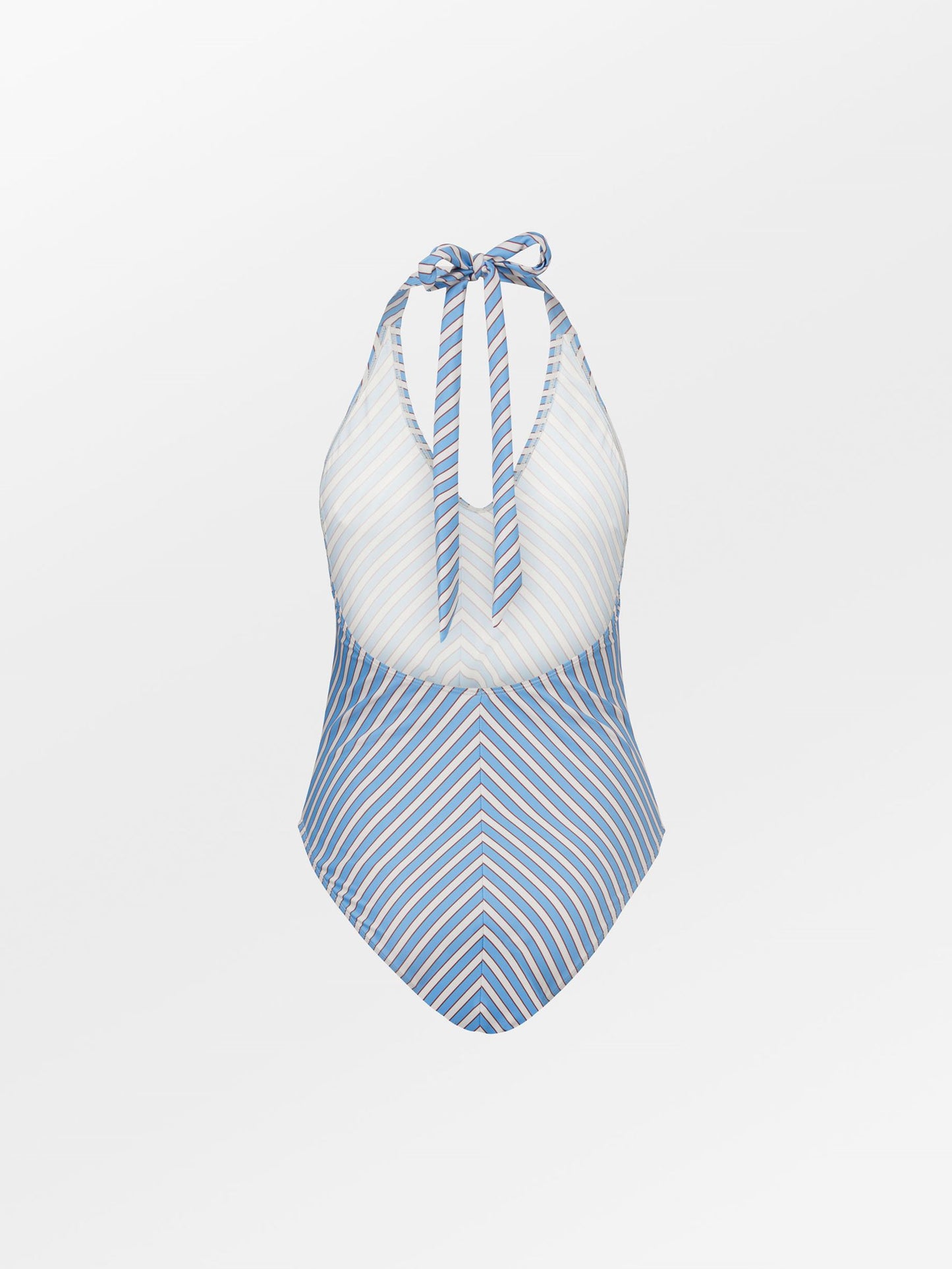 Becksöndergaard, Aloha Halterneck Swimsuit - Little Boy Blue, struct - slet produkter