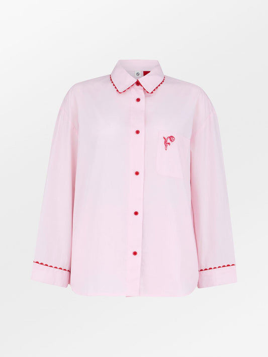 Scallop Pyjamas Shirt Clothing BeckSöndergaard.no