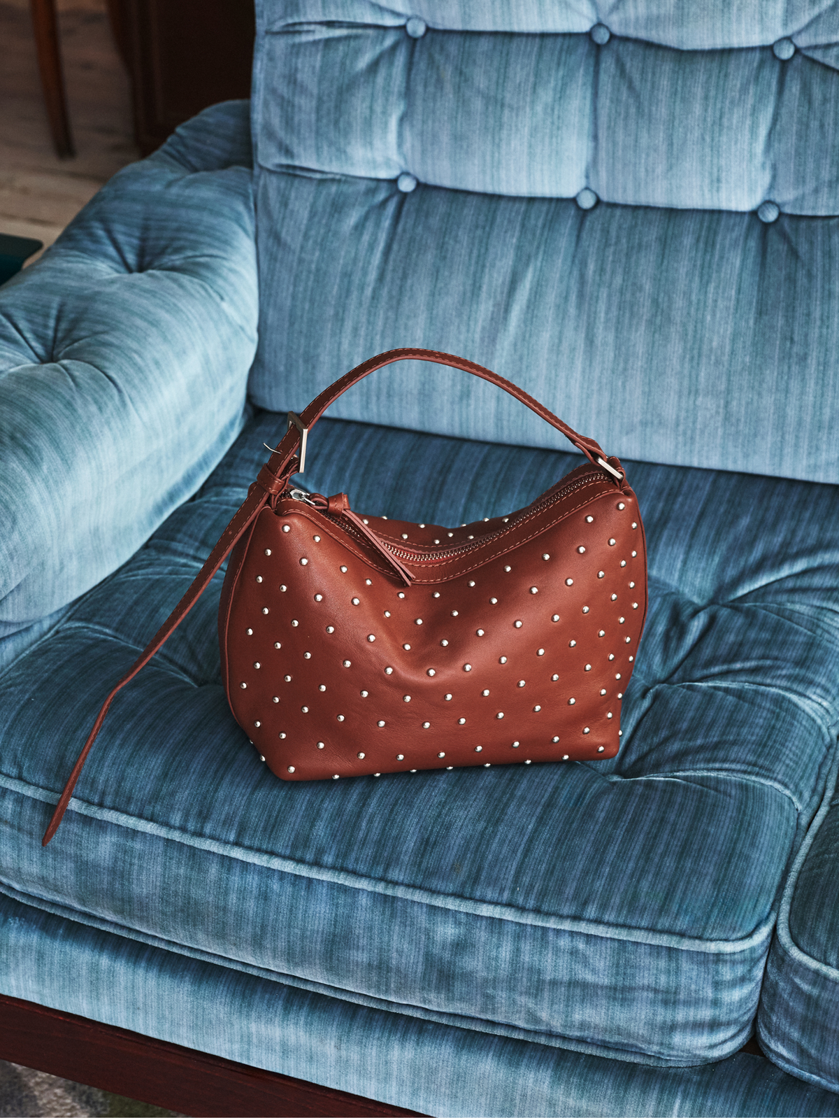 Nappa Stud Ginni Small Bag OneSize BeckSöndergaard.no