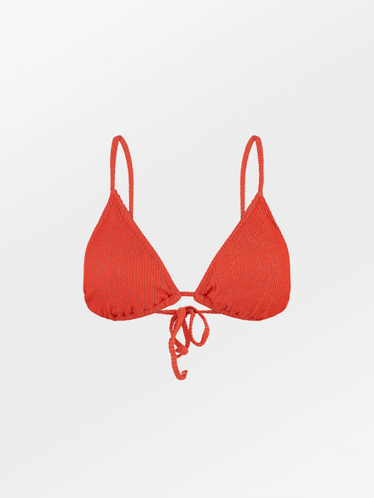 Becksöndergaard, Lyx Bella Bikini Top - Grenadine Red, swimwear, sale, sale, swimwear, noos, swimwear, swimwear, black week, black week, noos