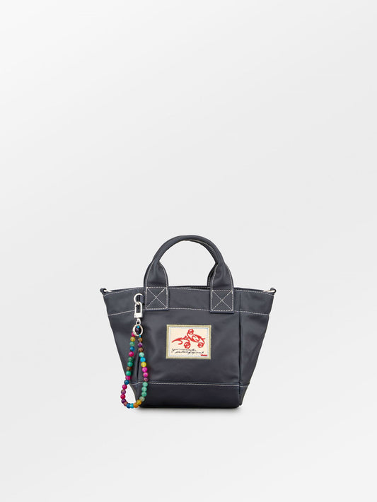 Becksöndergaard, Solid Coated Gabby Bag - Navy Blue, bags, bags, bags, bags, bags