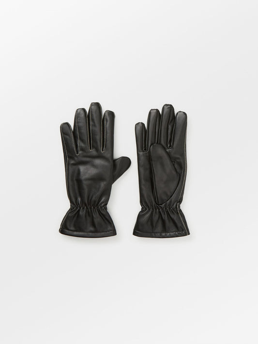Smooth Leather Gloves Gloves BeckSöndergaard.no