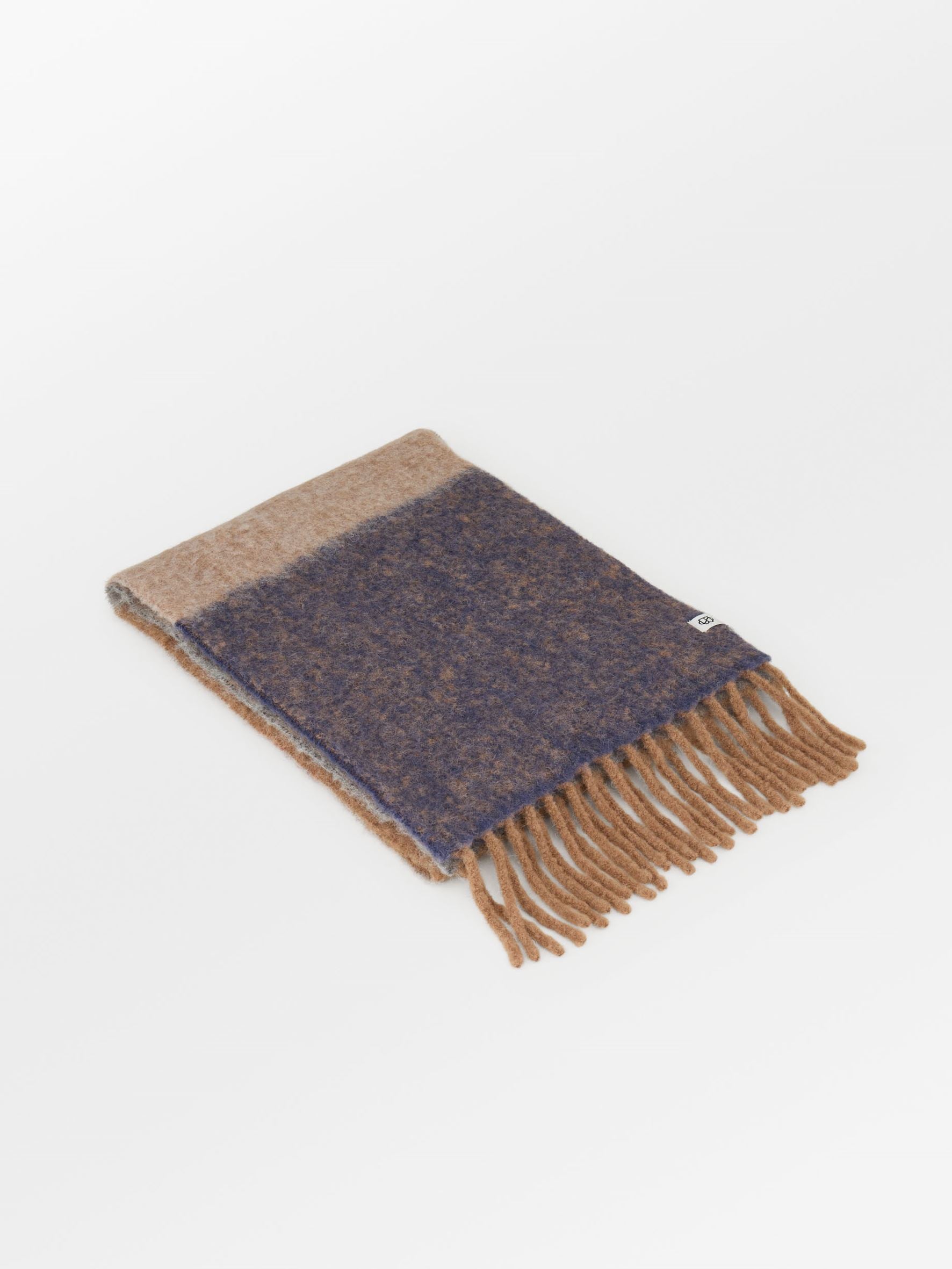 Becksöndergaard, Striped Anilopa Scarf - Burgundy, scarves, archive, scarves, archive, scarves, black week, black week