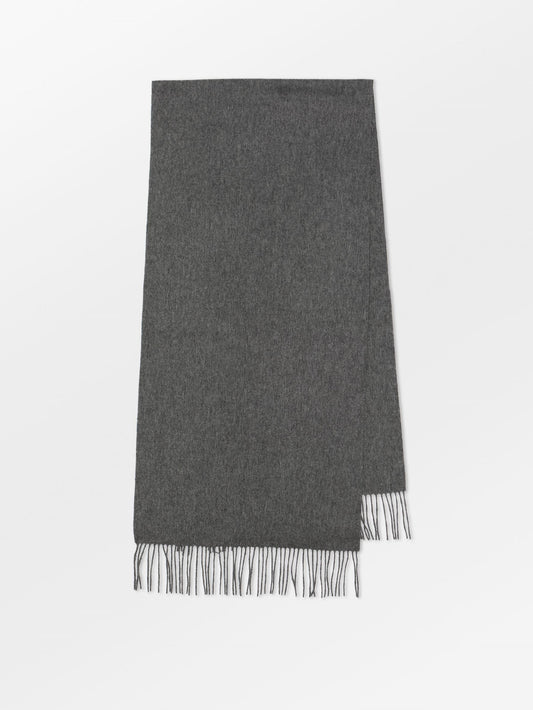 Crystal Edition Wool Scarf - Dark Grey OneSize   BeckSöndergaard.no