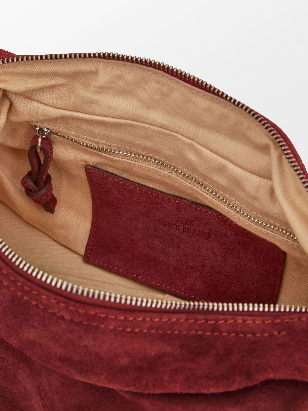 Becksöndergaard, Suede Maggie Bag - Rosewood, onesize