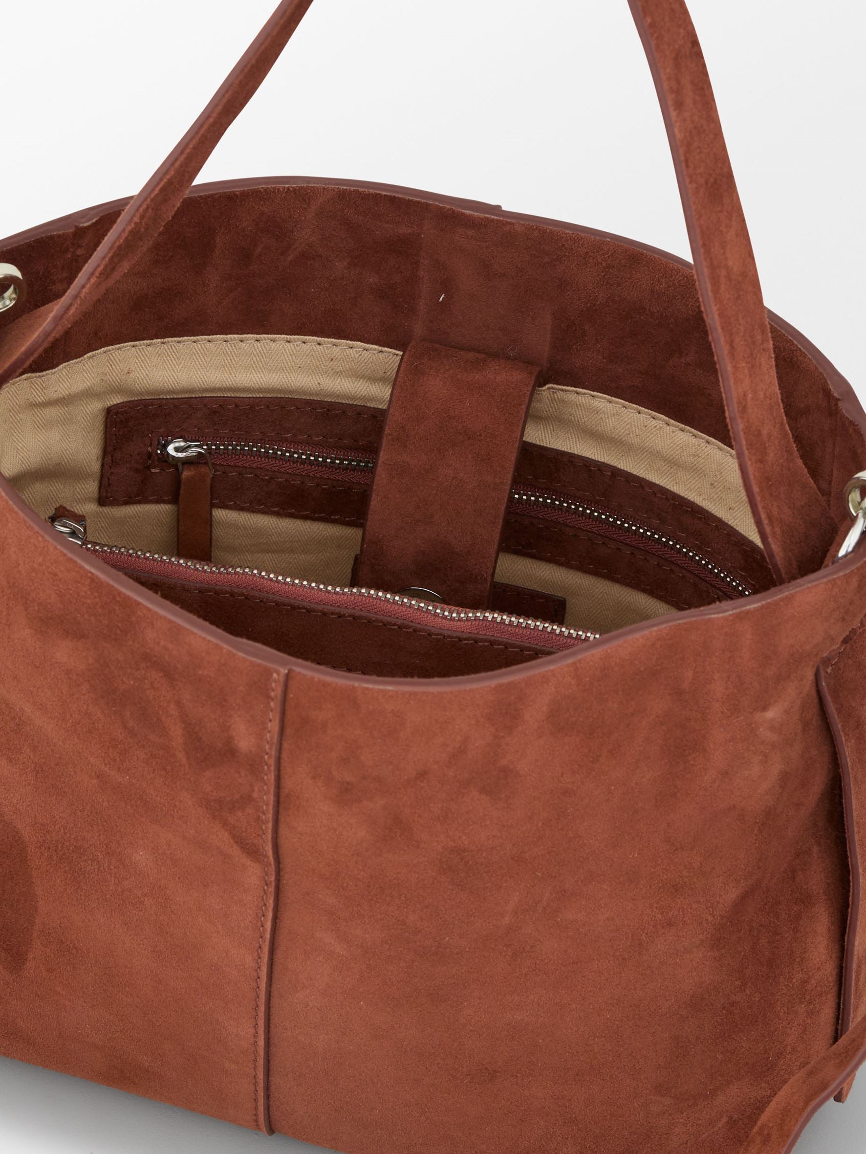 Suede Fraya Small Bag OneSize BeckSöndergaard.no