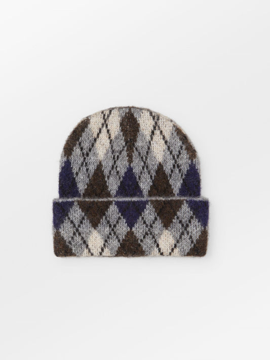 Argyle Wool Beanie OneSize BeckSöndergaard.no