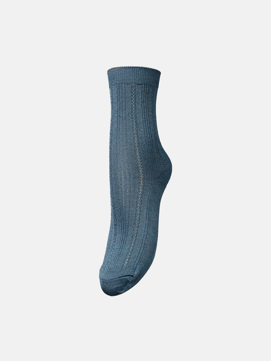 Glitter Drake Sock - Blue Socks BeckSöndergaard.no