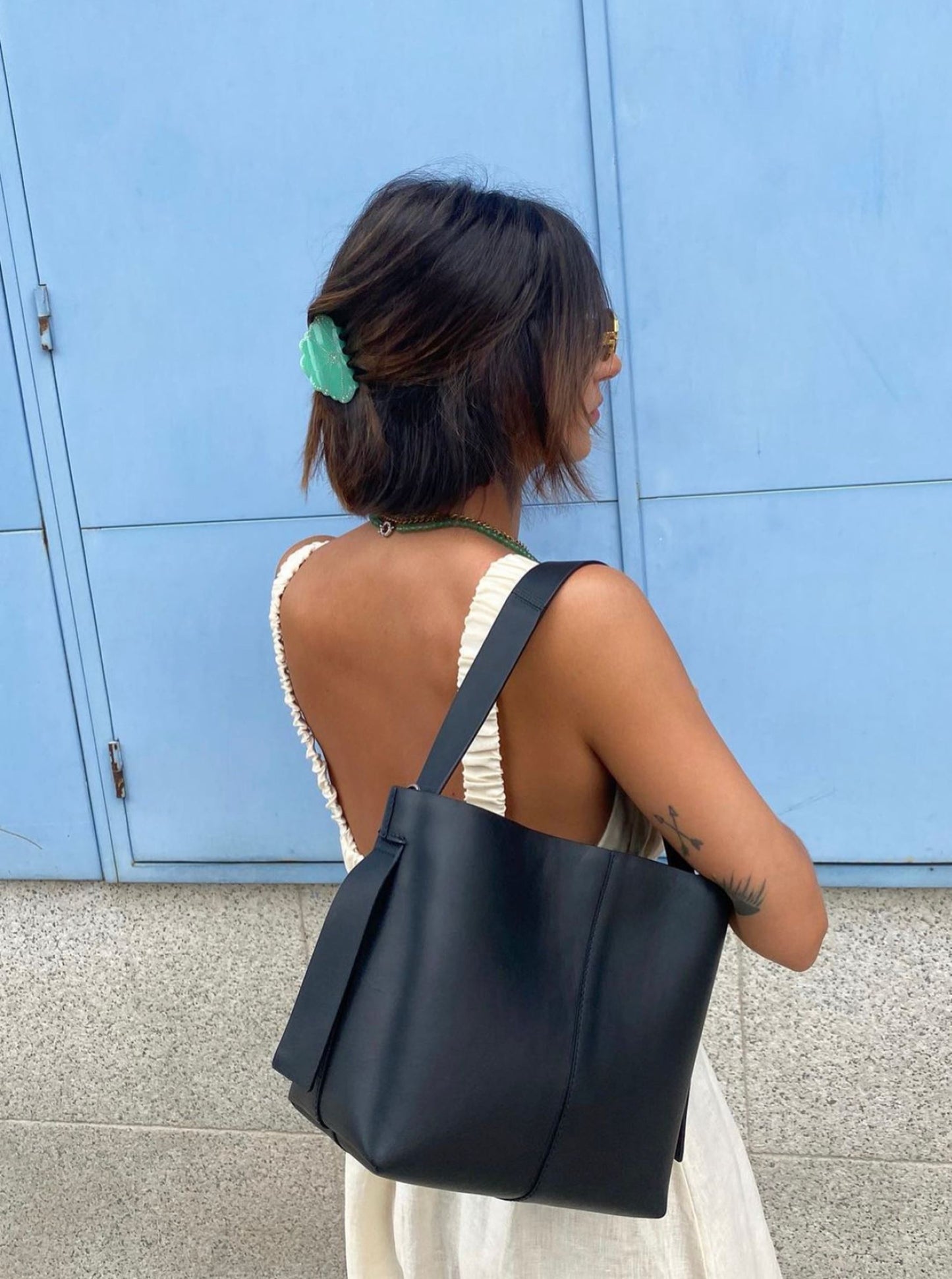 Nappa Fraya Crossbody Bag - Black OneSize BeckSöndergaard.no