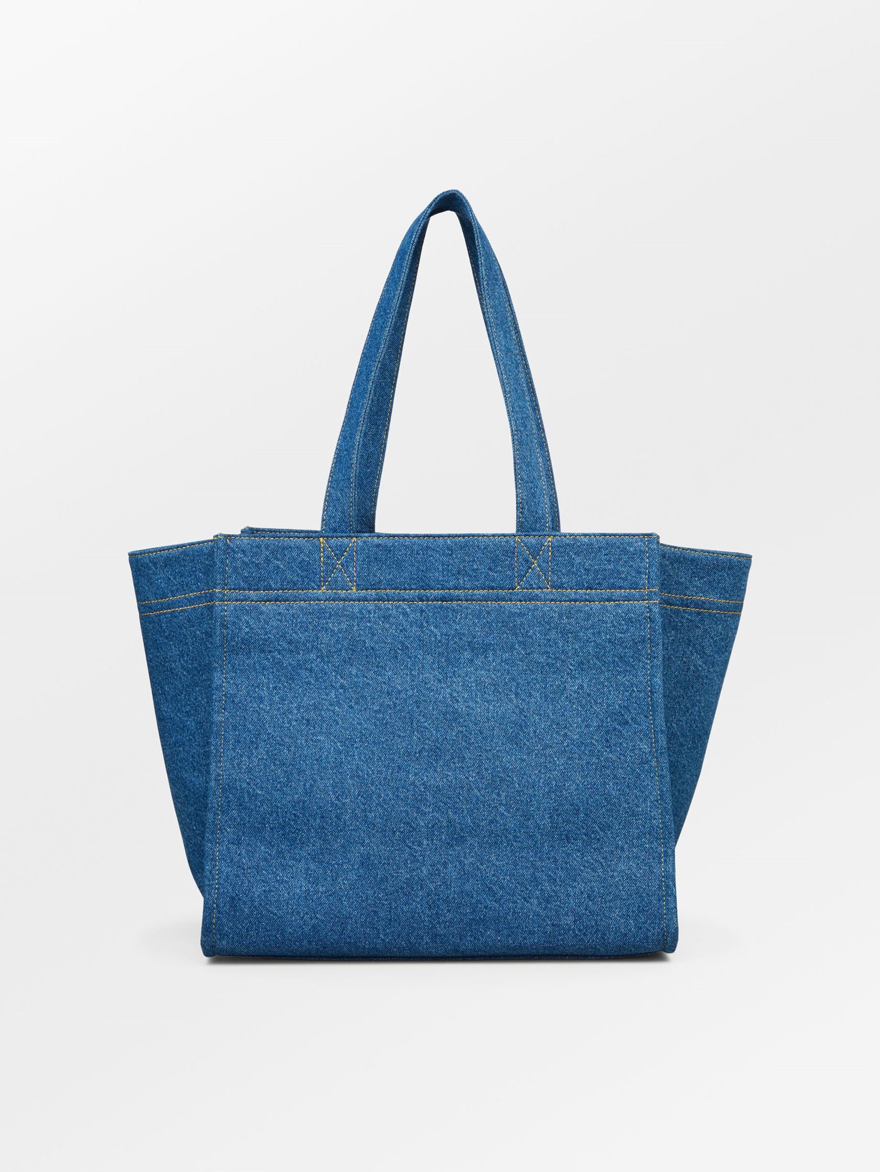 Denima Lily Small Shopper Bag - Blue OneSize BeckSöndergaard.no