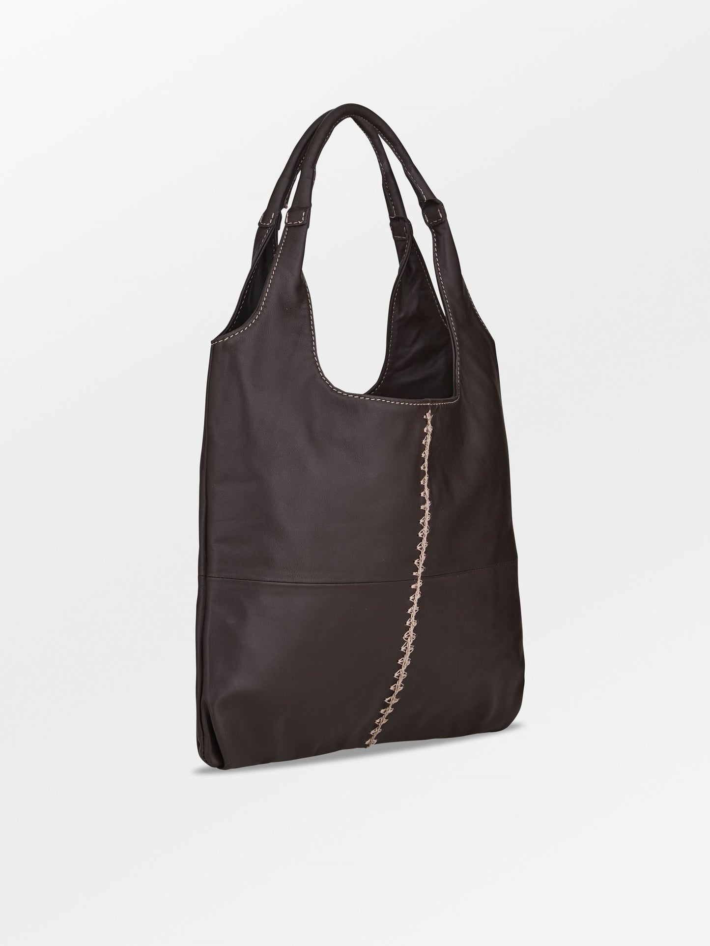 Lamb Clea Crochet Shopper Bag - Brun OneSize BeckSöndergaard.no