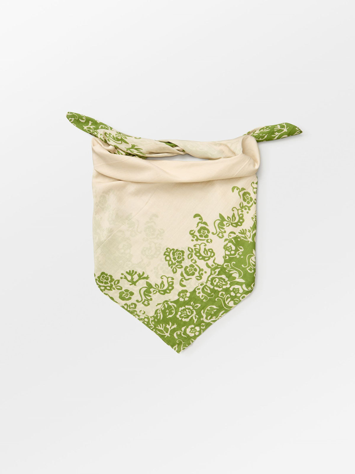 Becksöndergaard, Crofloria Sico Scarf - Grasshopper Green, scarves, scarves, scarves, scarves
