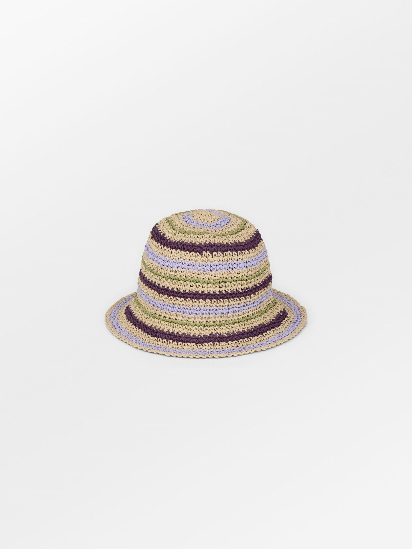 Striped Saverina Straw Hat Clothing BeckSöndergaard.no