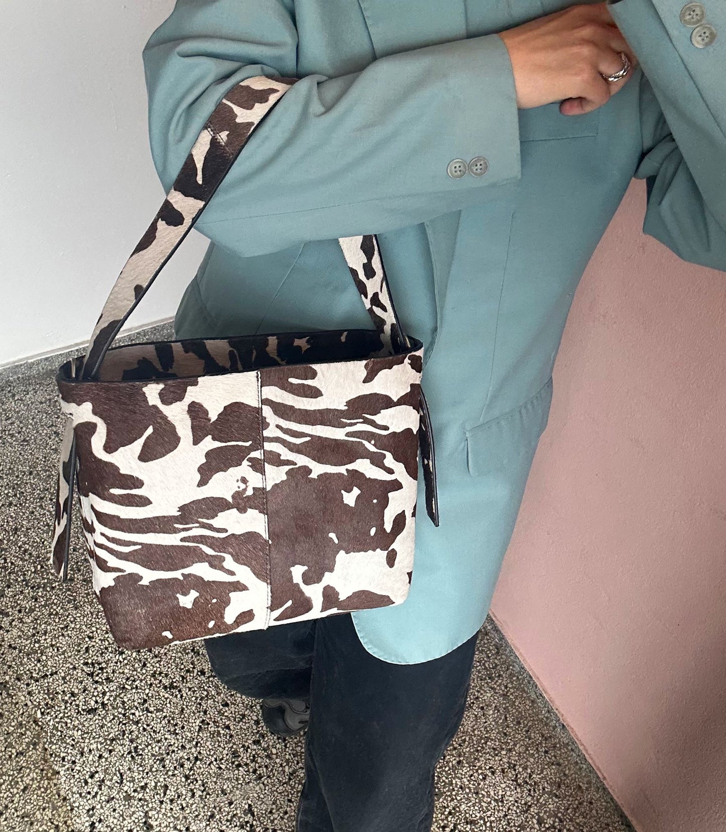 Becksöndergaard, Texas Leather Fraya Small Bag - Hot Fudge Brown, bags, bags, archive, bags, bags, archive, bags, bags