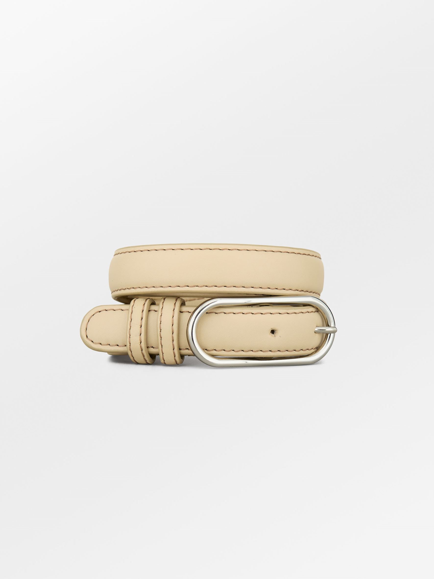 Glossy Nola Leather Belt Clothing BeckSöndergaard.no