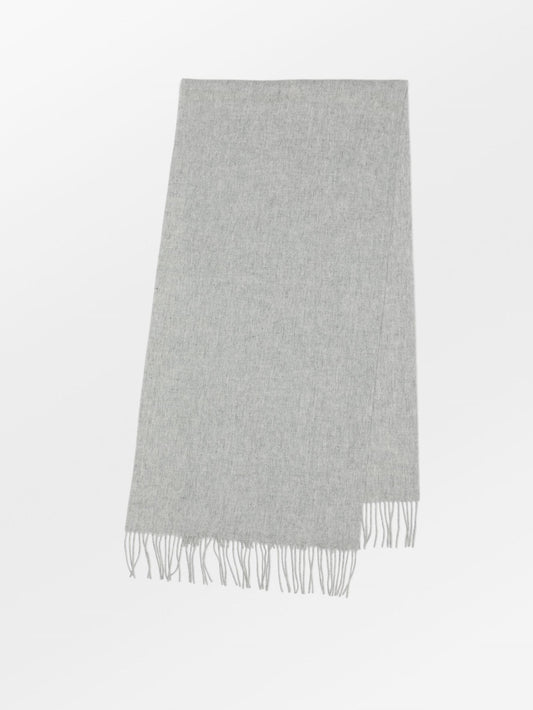 Crystal Edition Wool Scarf - Light Grey OneSize BeckSöndergaard.no