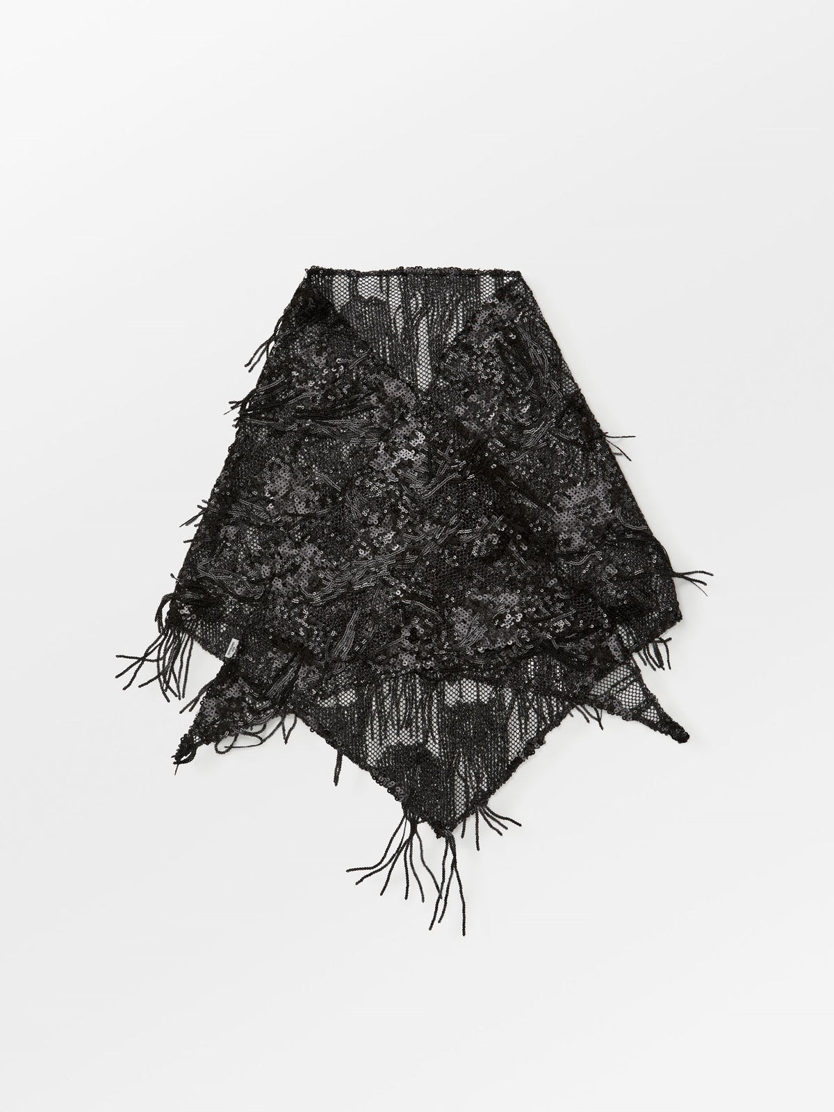 Becksöndergaard, Seque Triangle Scarf  - Black, onesize