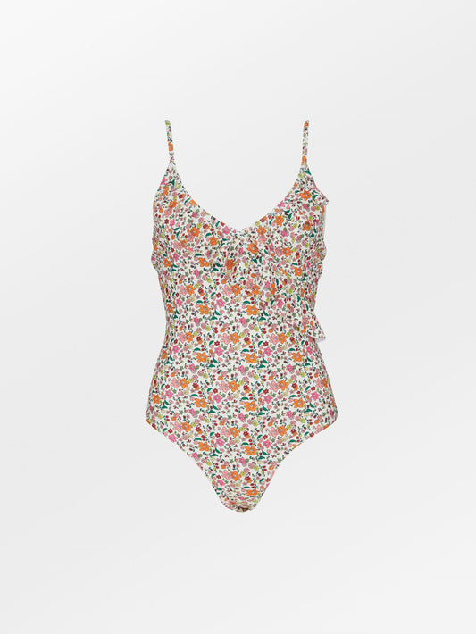 Anemona Bly Frill Swimsuit Clothing   BeckSöndergaard.no