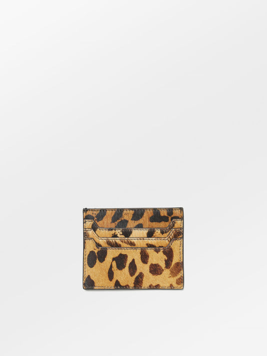 Leopa Leather Card Holder OneSize BeckSöndergaard.no