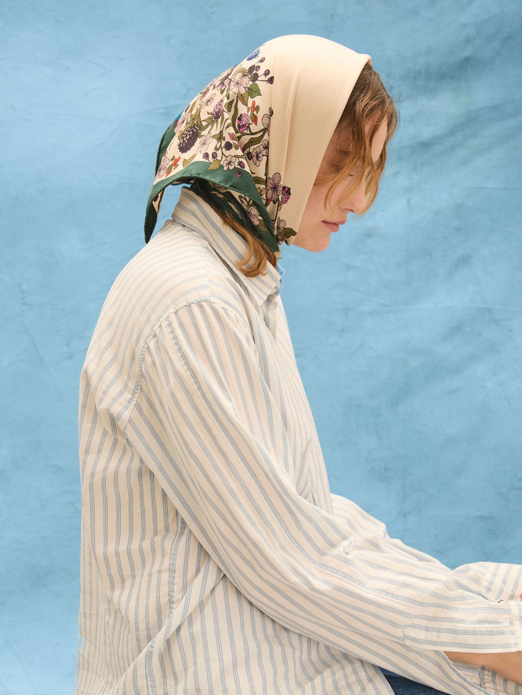 Autumn Blackberry Sia Scarf OneSize BeckSöndergaard.no