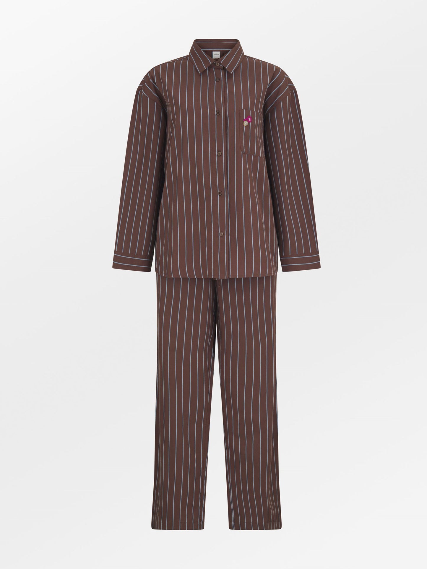 Striped Wintaflora Pyjamas Shirt Clothing BeckSöndergaard.no