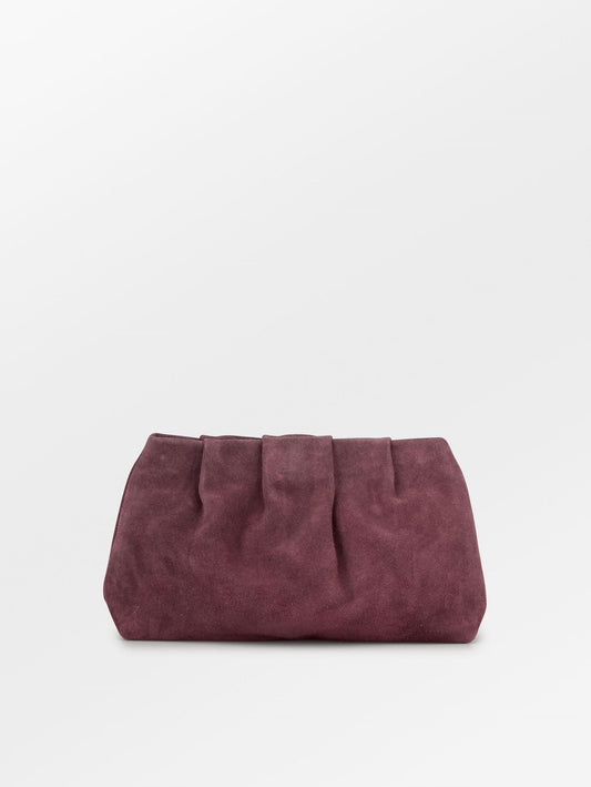 Suede Clutch Bag OneSize BeckSöndergaard.no