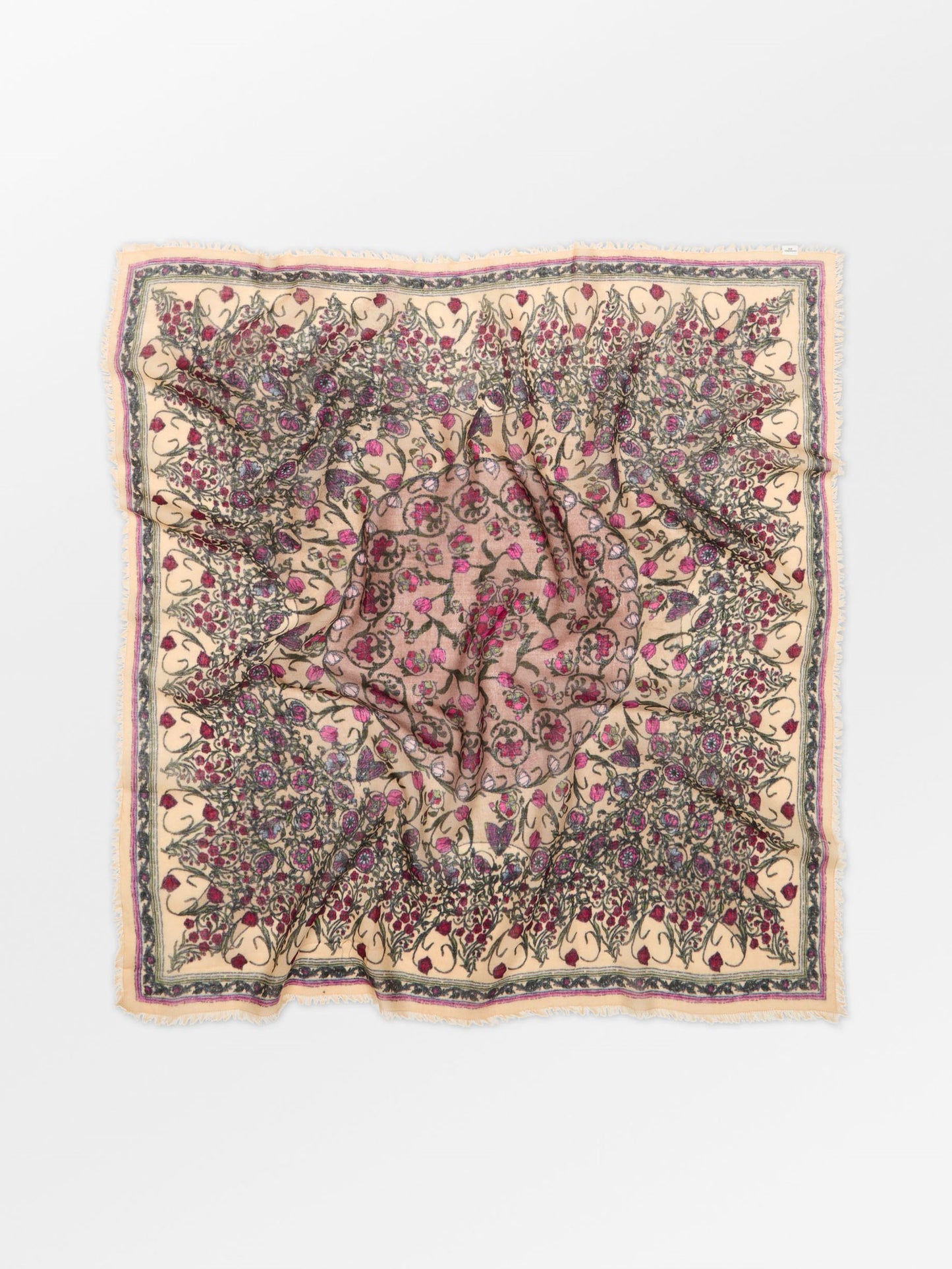 Becksöndergaard, Gardenparty Woo Scarf - Buttercream White, scarves, scarves, scarves, scarves