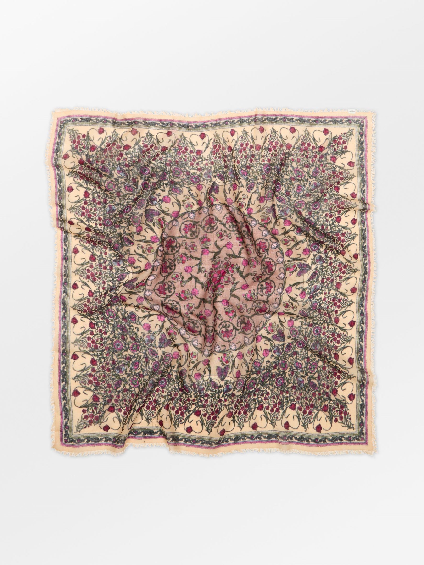 Becksöndergaard, Gardenparty Woo Scarf - Buttercream White, scarves, scarves, scarves, scarves