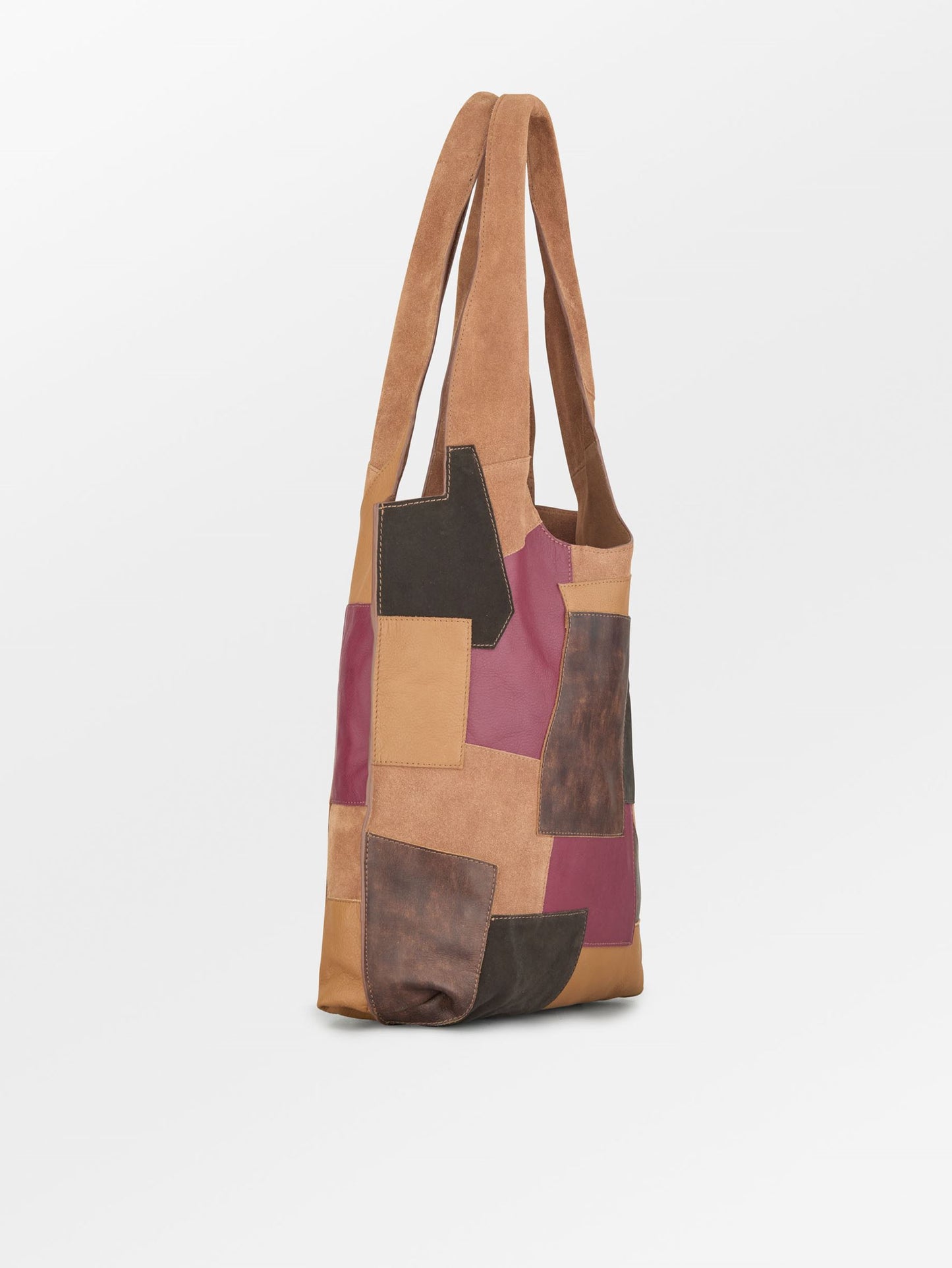 Suede Danita Patch Bag OneSize BeckSöndergaard.no