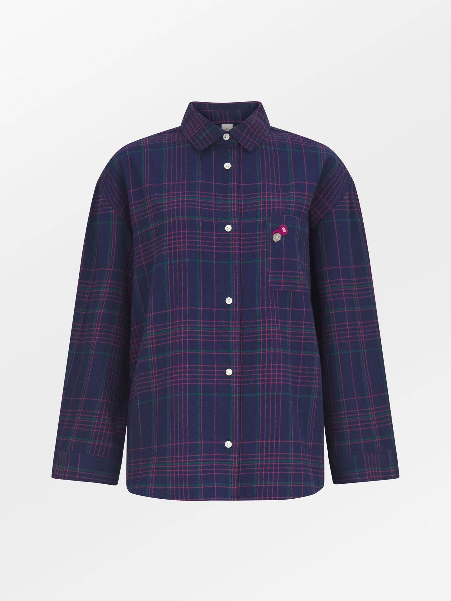 Flannel Gridy Pyjamas Shirt Clothing BeckSöndergaard.no