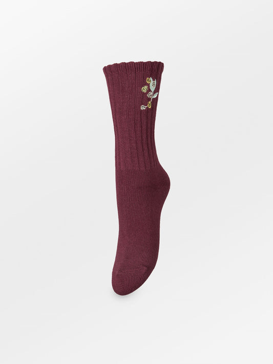 Rosy Cotta Sock Socks BeckSöndergaard.no