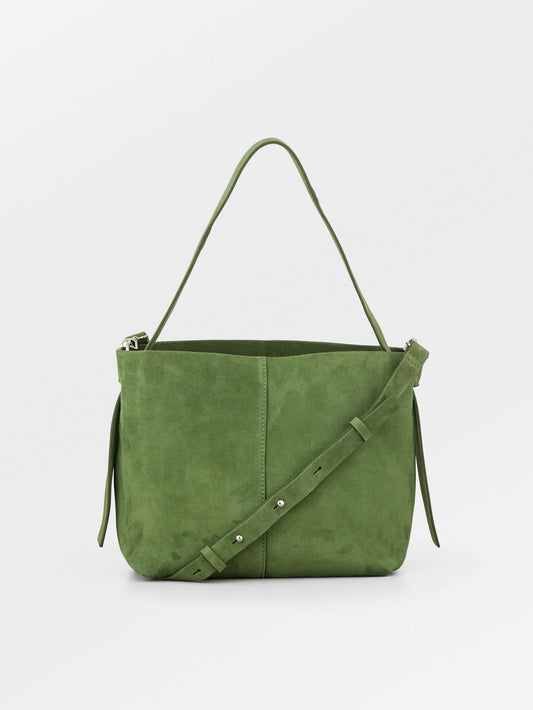 Becksöndergaard, Suede Fraya Small Bag - Banana Palm Green, bags, bags, bags, bags, bags, bags, bags, gifts, black week, black week