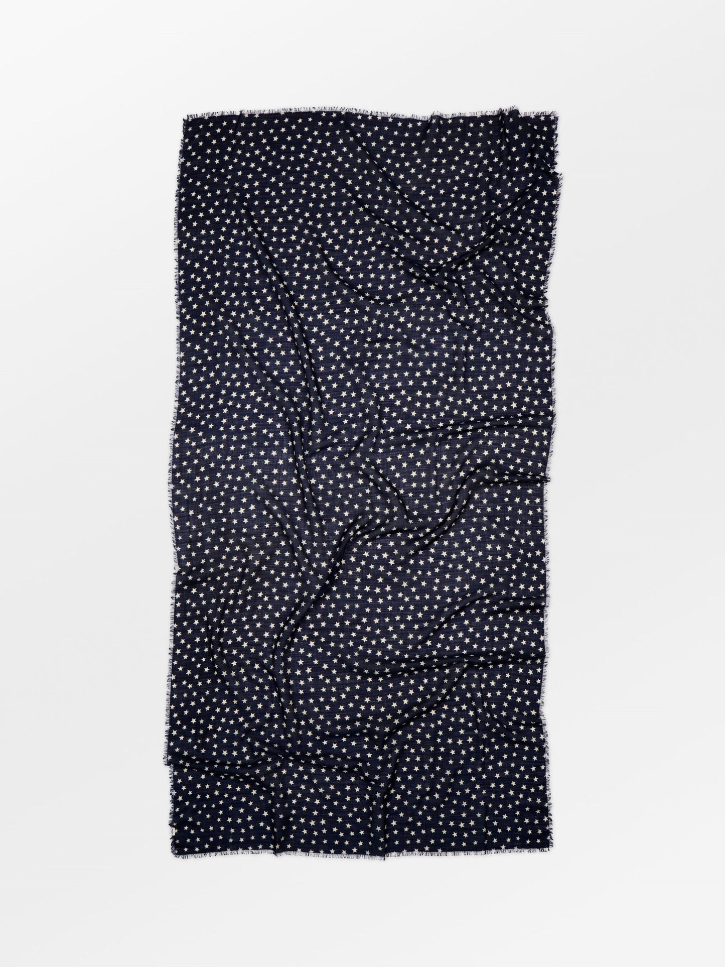 Becksöndergaard, Another Nova Siw Scarf - Navy Blue, scarves, scarves, scarves, black week, black week
