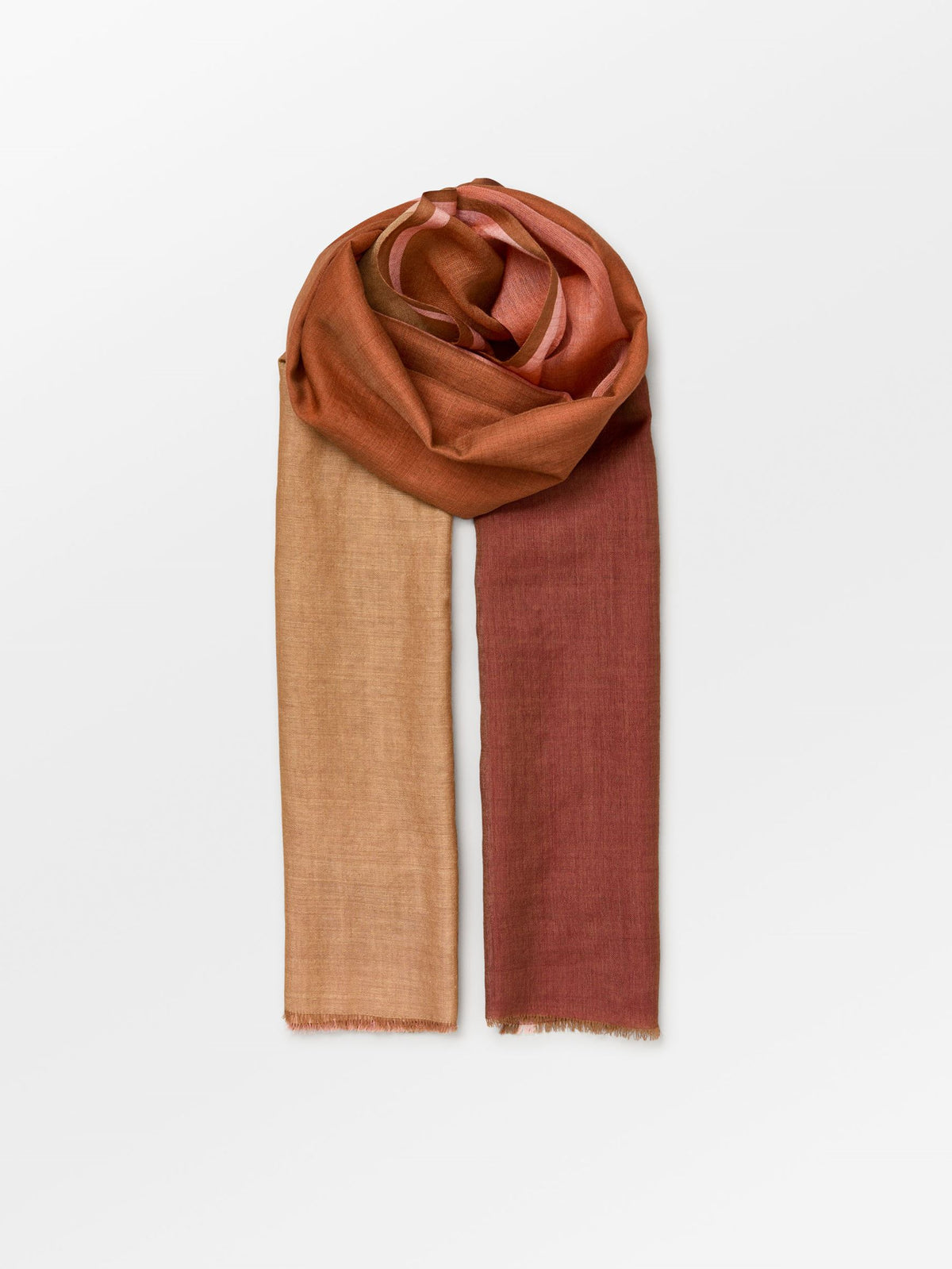 Becksöndergaard, Kikko Woo Scarf - Russet Brown, onesize