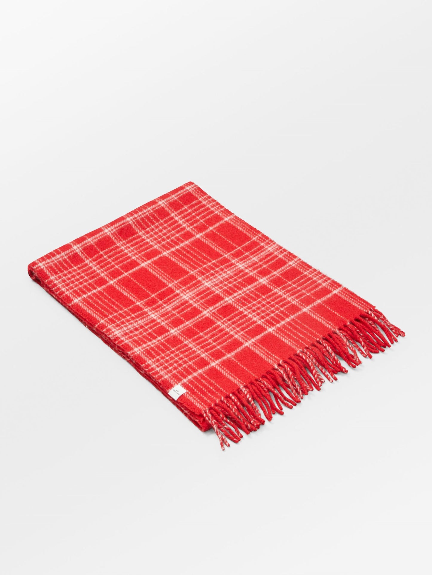 Grid Wool Scarf OneSize BeckSöndergaard.no