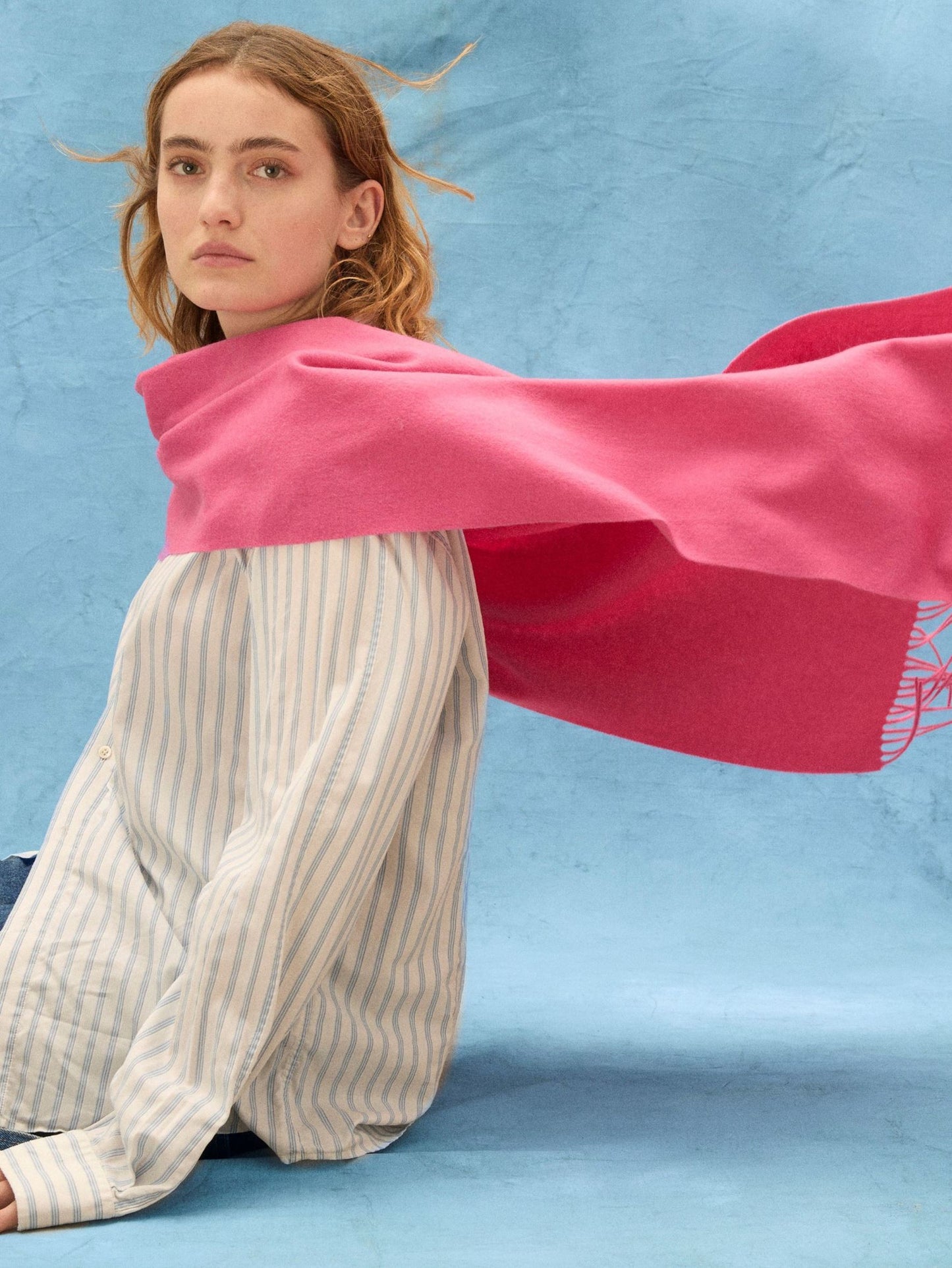 Becksöndergaard, Crystal Edition Scarf - Pink, archive, scarves, archive, scarves, black week, black week