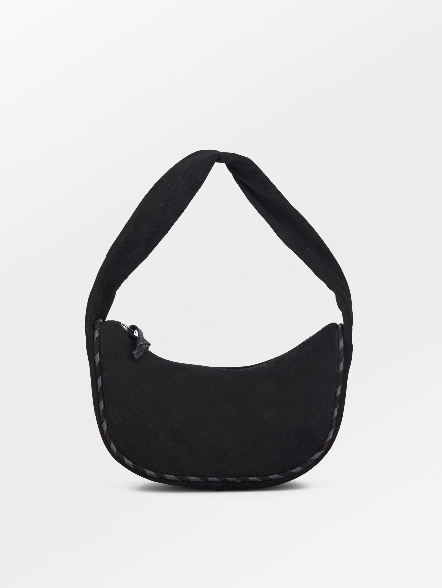 Suede Veg Talia Bag - Black OneSize BeckSöndergaard.no